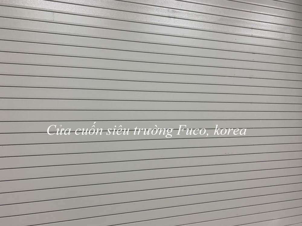 Cửa cuốn Đài Loan, cửa cuốn nhà xưởng được sản xuất và lắp đặt bởi. Liên hệ Fuco